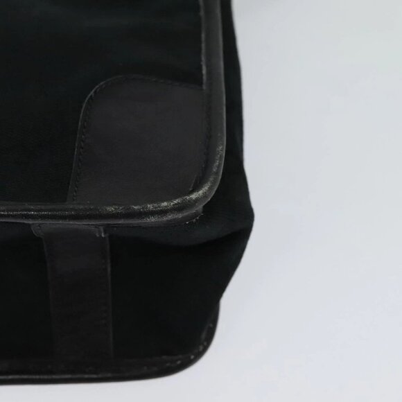 GUCCI GG Canvas Clutch Bag Black Gold Auth 119645 - Picture 3 of 15